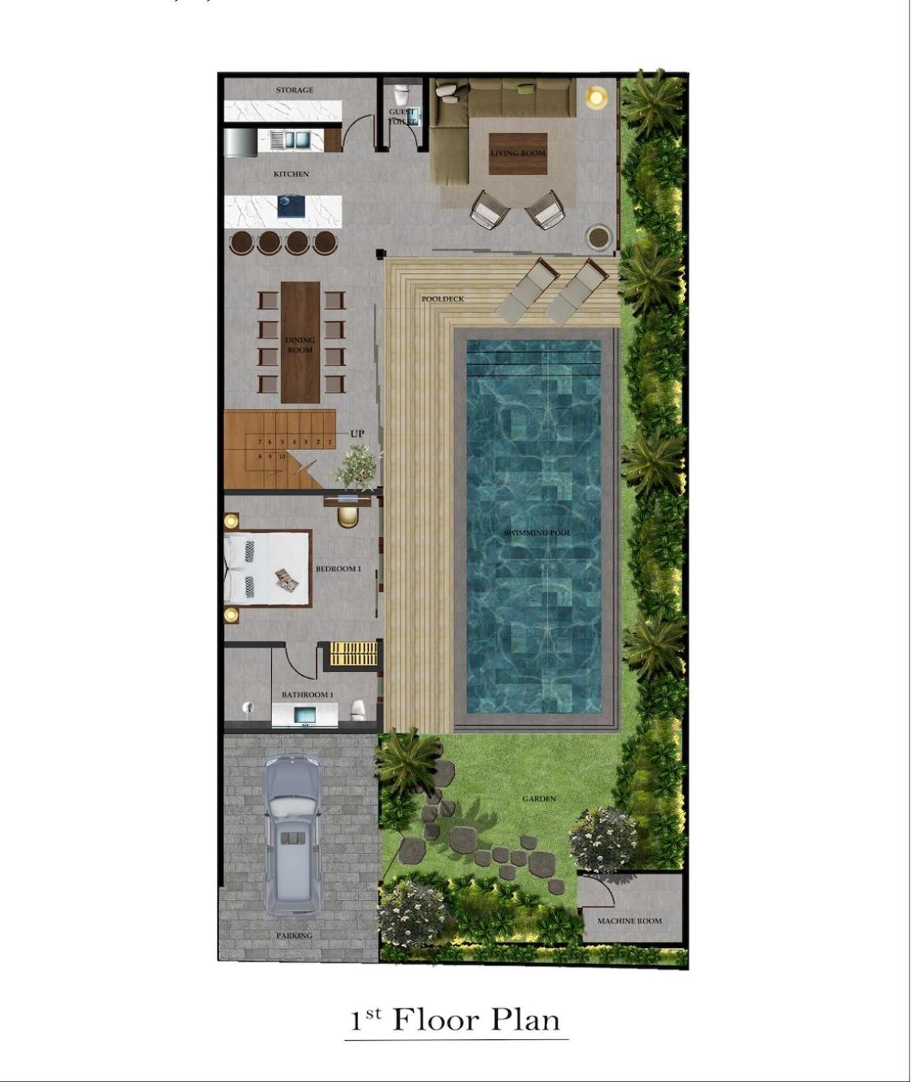 Coastal Gem 5br New Villa, 200m To * Canggu